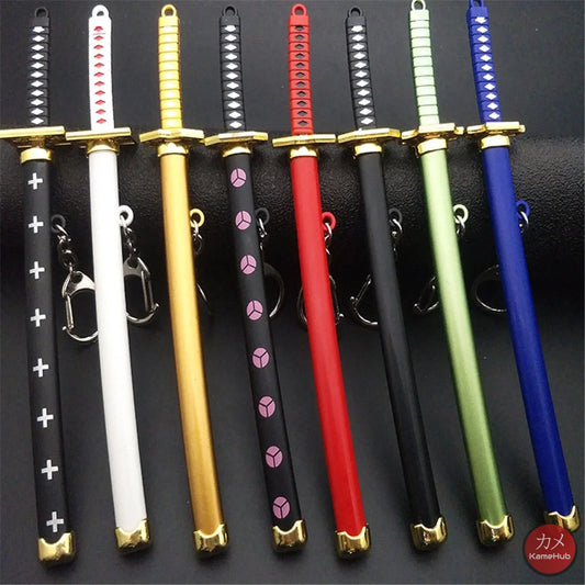 One Piece - Roronoa Zoro Mini Katana Portachiavi / Ornamentale Accessori