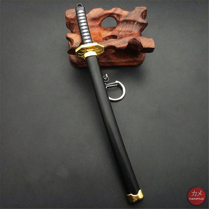 One Piece - Roronoa Zoro Mini Katana Portachiavi / Ornamentale Yubashiri Accessori