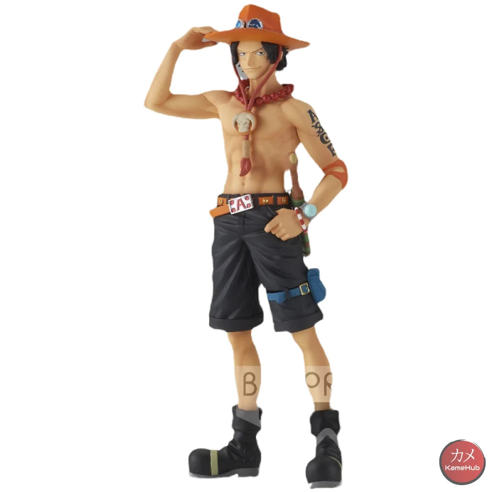 One Piece - Saga Di Wano Originale Bandai Banpresto Portgas D. Ace Action Figure
