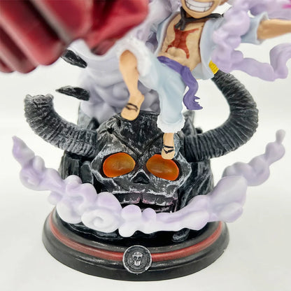 One Piece - Saga Di Wano: Luffy Gear 5 Vs. Kaido Action Figure