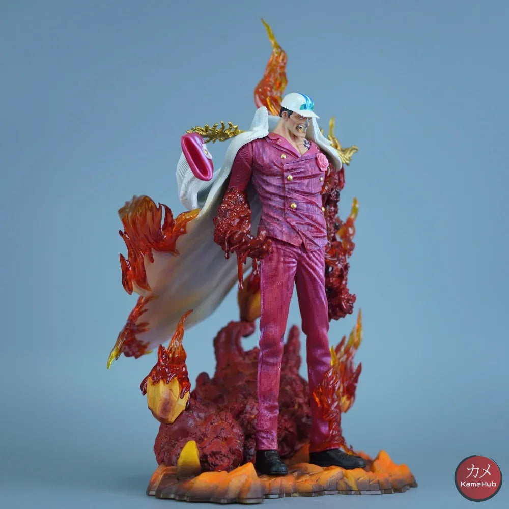 One Piece - Sakazuki Akainu Action Figure con Luce Led - Sakazuki Akainu 34cm - Action Figure