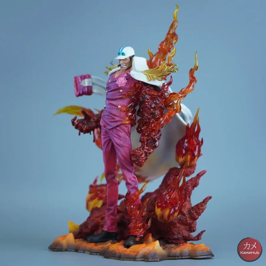 One Piece - Sakazuki Akainu Action Figure con Luce Led - Sakazuki Akainu 34cm - Action Figure