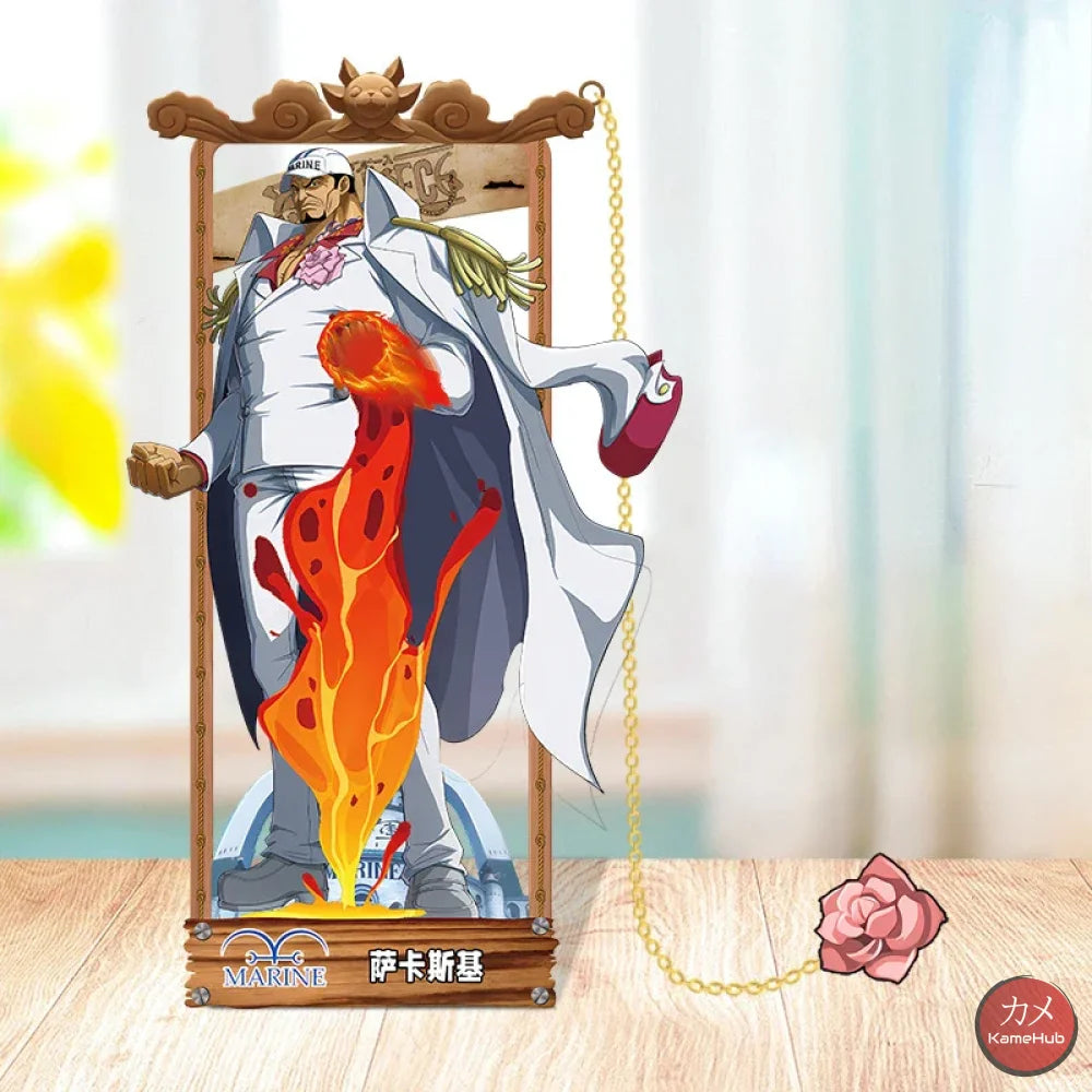 One Piece - Segnalibri in Metallo Akainu / 10cm Accessori