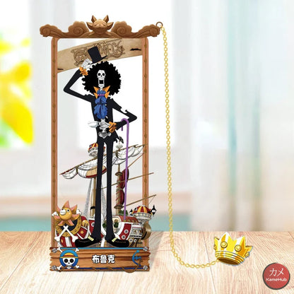 One Piece - Segnalibri in Metallo Brook / 10cm Accessori