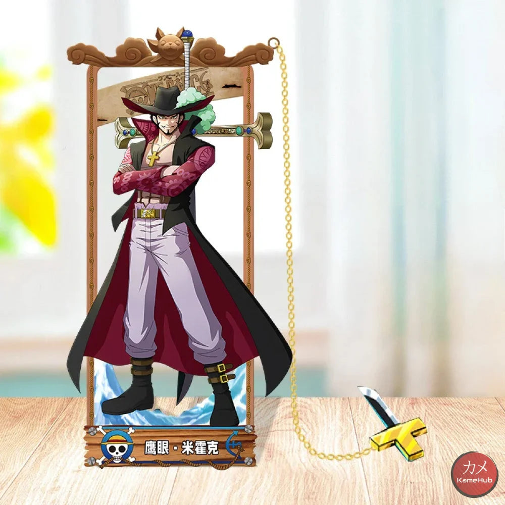 One Piece - Segnalibri in Metallo Dracule Mihawk / 10cm Accessori