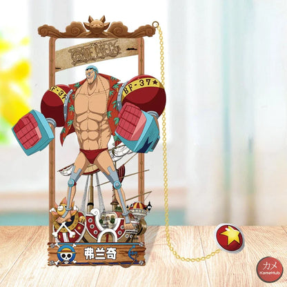 One Piece - Segnalibri in Metallo Franky / 10cm Accessori