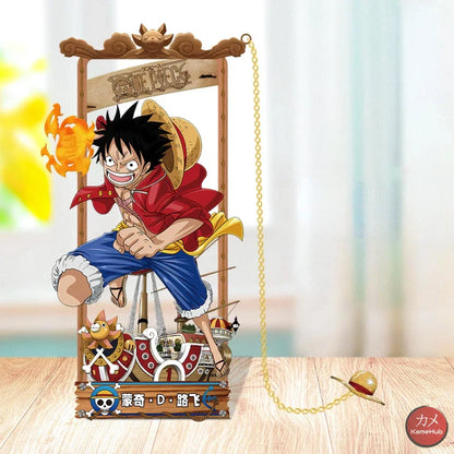 One Piece - Segnalibri in Metallo Money D. Luffy A / 10cm Accessori