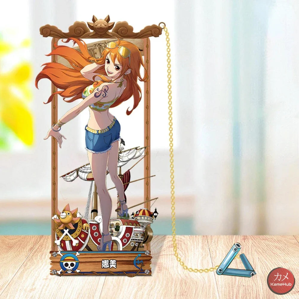 One Piece - Segnalibri in Metallo Nami / 10cm Accessori