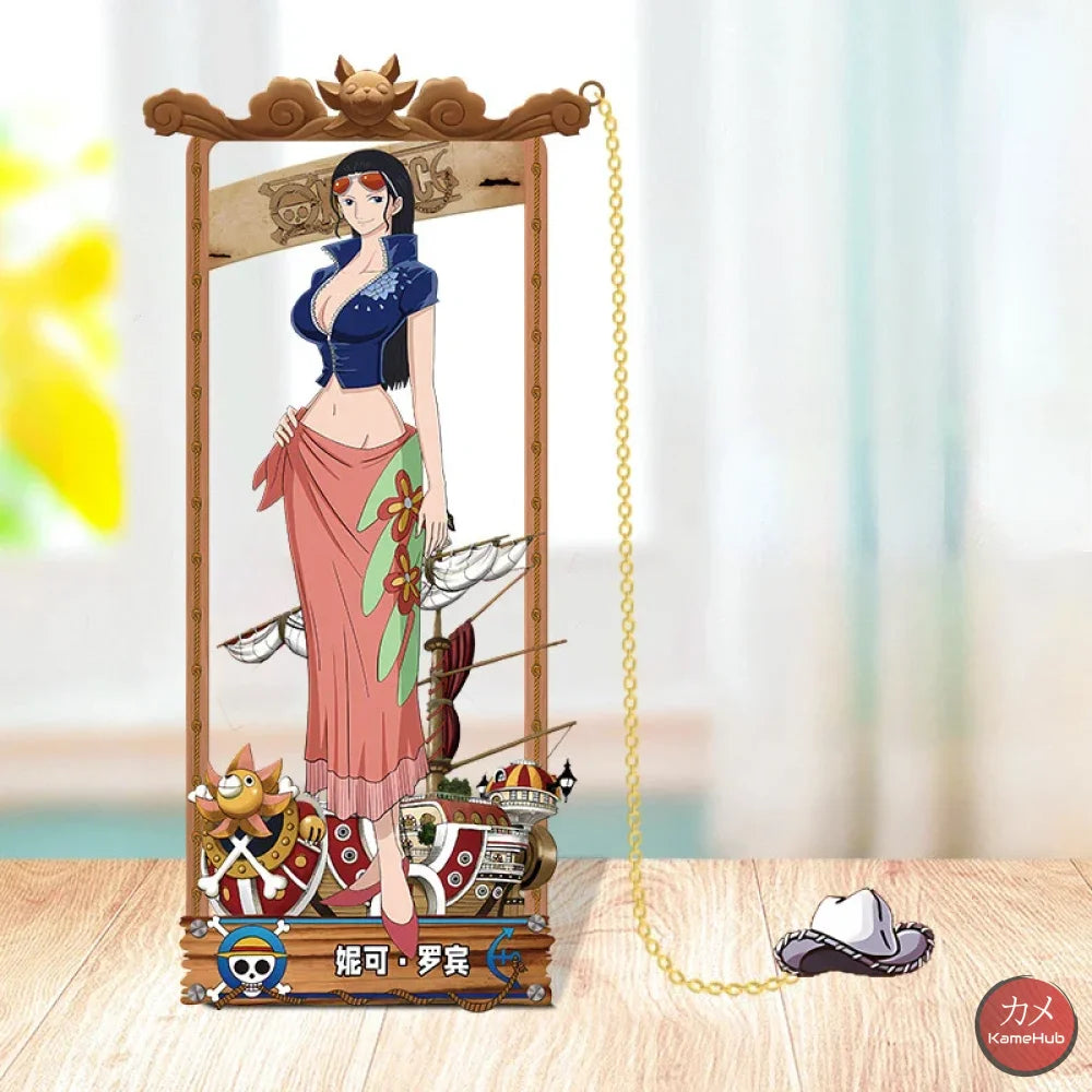 One Piece - Segnalibri in Metallo Nico Robin / 10cm Accessori