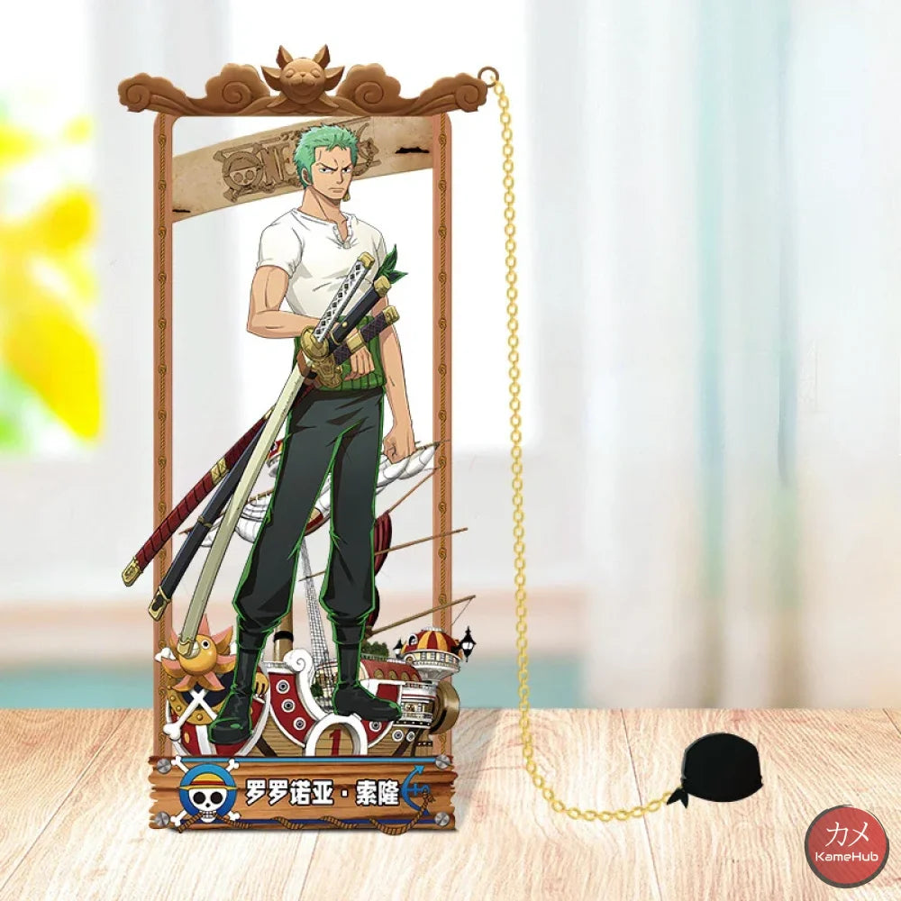 One Piece - Segnalibri in Metallo Roronoa Zoro A / 10cm Accessori