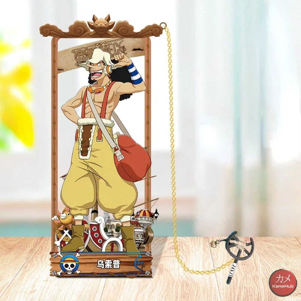 One Piece - Segnalibri in Metallo Usopp A / 10cm Accessori