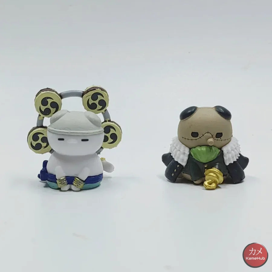 One Piece - Set 8 Pz Mini Action Figure Neko Gatto Kawaii