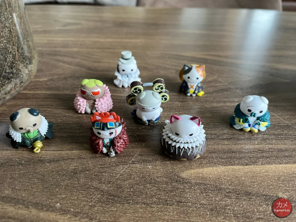 One Piece - Set 8 Pcs Mini Action Figure Neko Kawaii Cat – KameHub