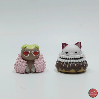 One Piece - Set 8 Pz Mini Action Figure Neko Gatto Kawaii