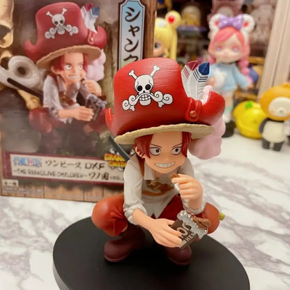 One Piece - Shanks Il Rosso E Bagy / Buggy Clown Action Figure Bandai Banpresto Dxf