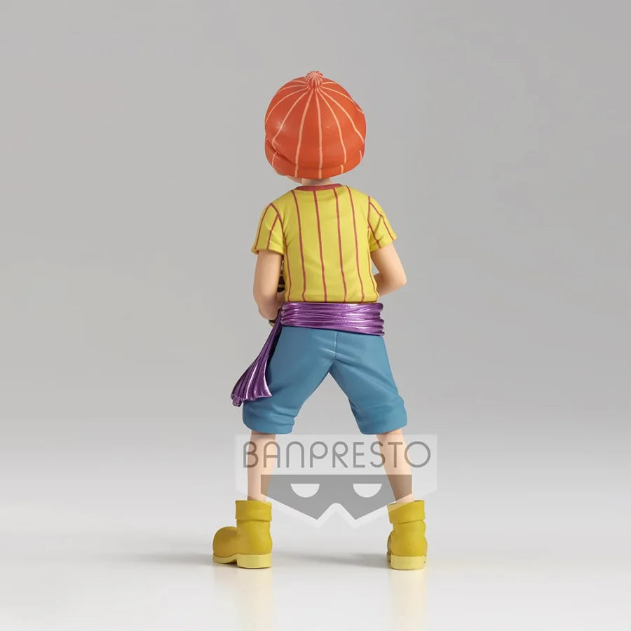 One Piece - Shanks Il Rosso E Bagy / Buggy Clown Action Figure Bandai Banpresto Dxf