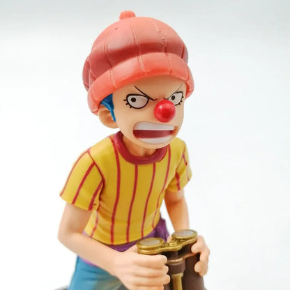 One Piece - Shanks Il Rosso E Bagy / Buggy Clown Action Figure Bandai Banpresto Dxf