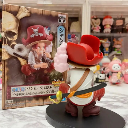 One Piece - Shanks Il Rosso E Bagy / Buggy Clown Action Figure Bandai Banpresto Dxf