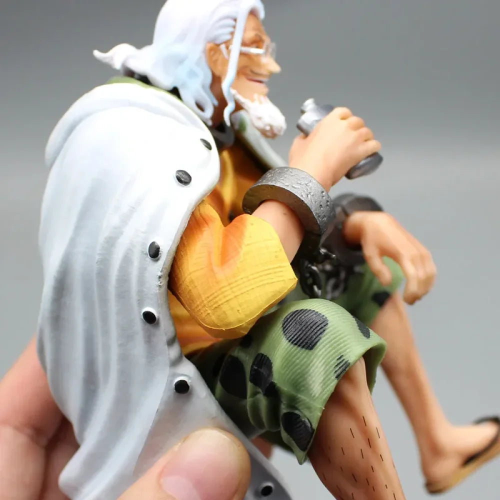 One Piece - Silver Rayleigh Action Figure Con Luce Led