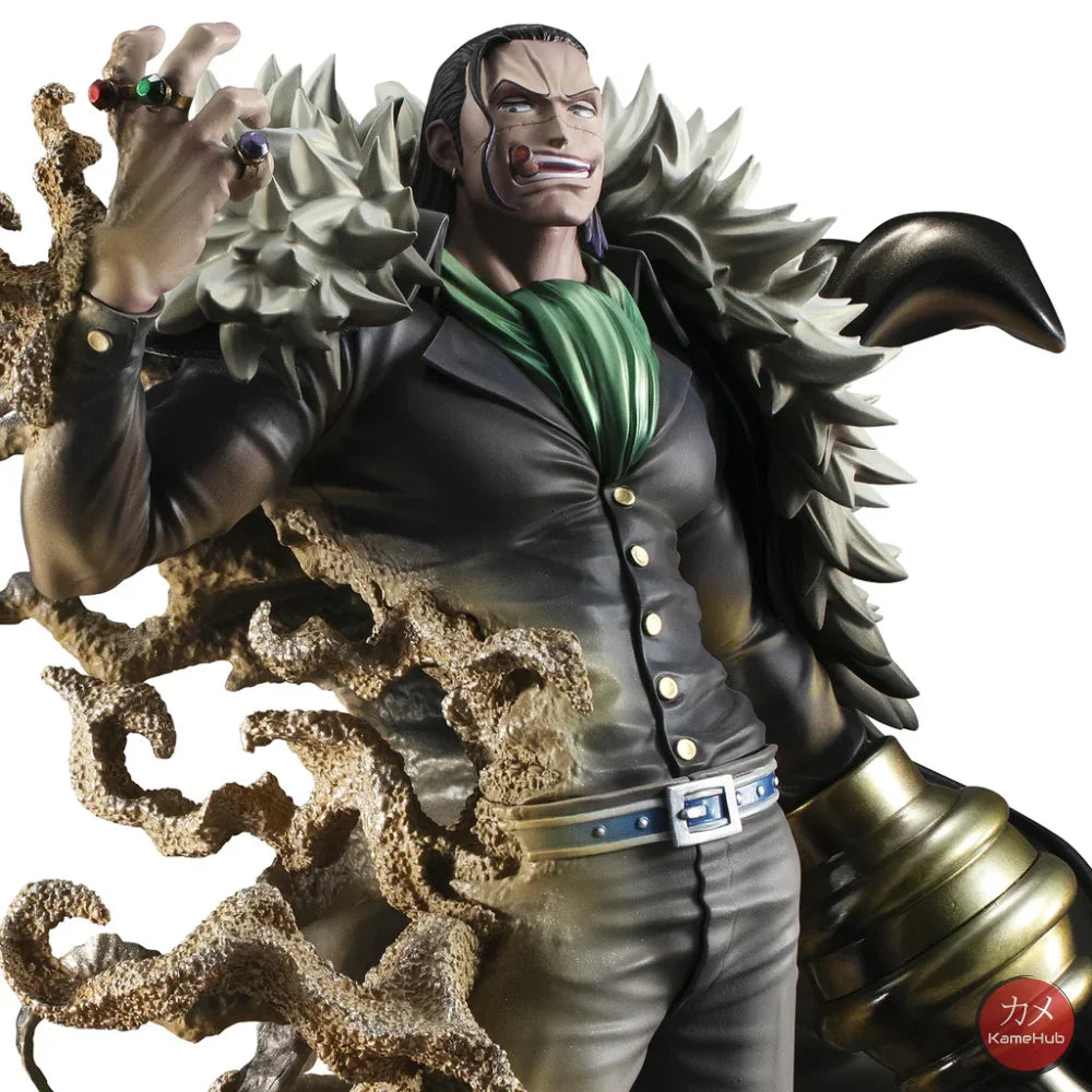 One Piece - Sir Crocodile Action Figure Megahouse P.o.p Mas Maximum
