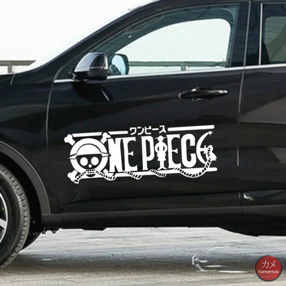 One Piece - Sticker Per Auto Adesivo Bianco Accessori