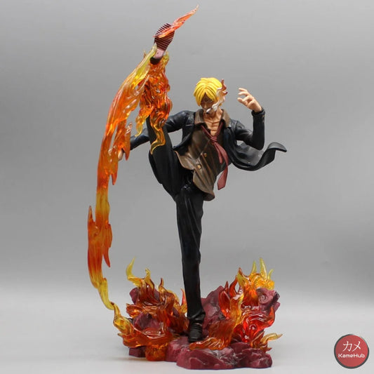 One Piece - Vinsmoke Sanji Diable Jambe Action Figure 34Cm