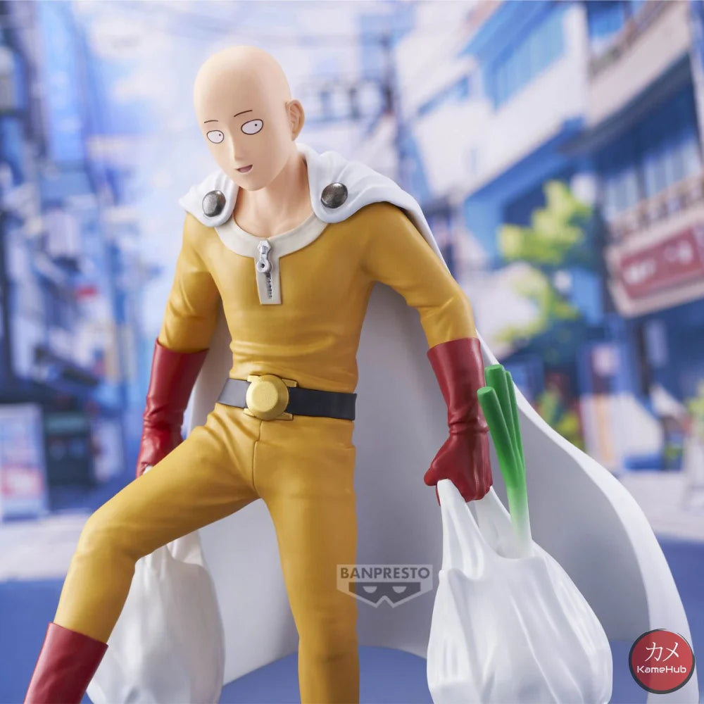 One Punch Man - Saitama Action Figure Bandai Banpresto - Saitama 20cm - Action Figure