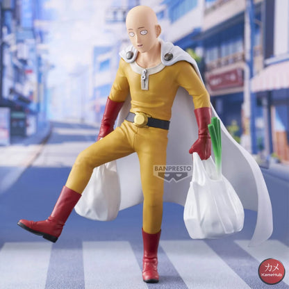 One Punch Man - Saitama Action Figure Bandai Banpresto - Saitama 20cm - Action Figure