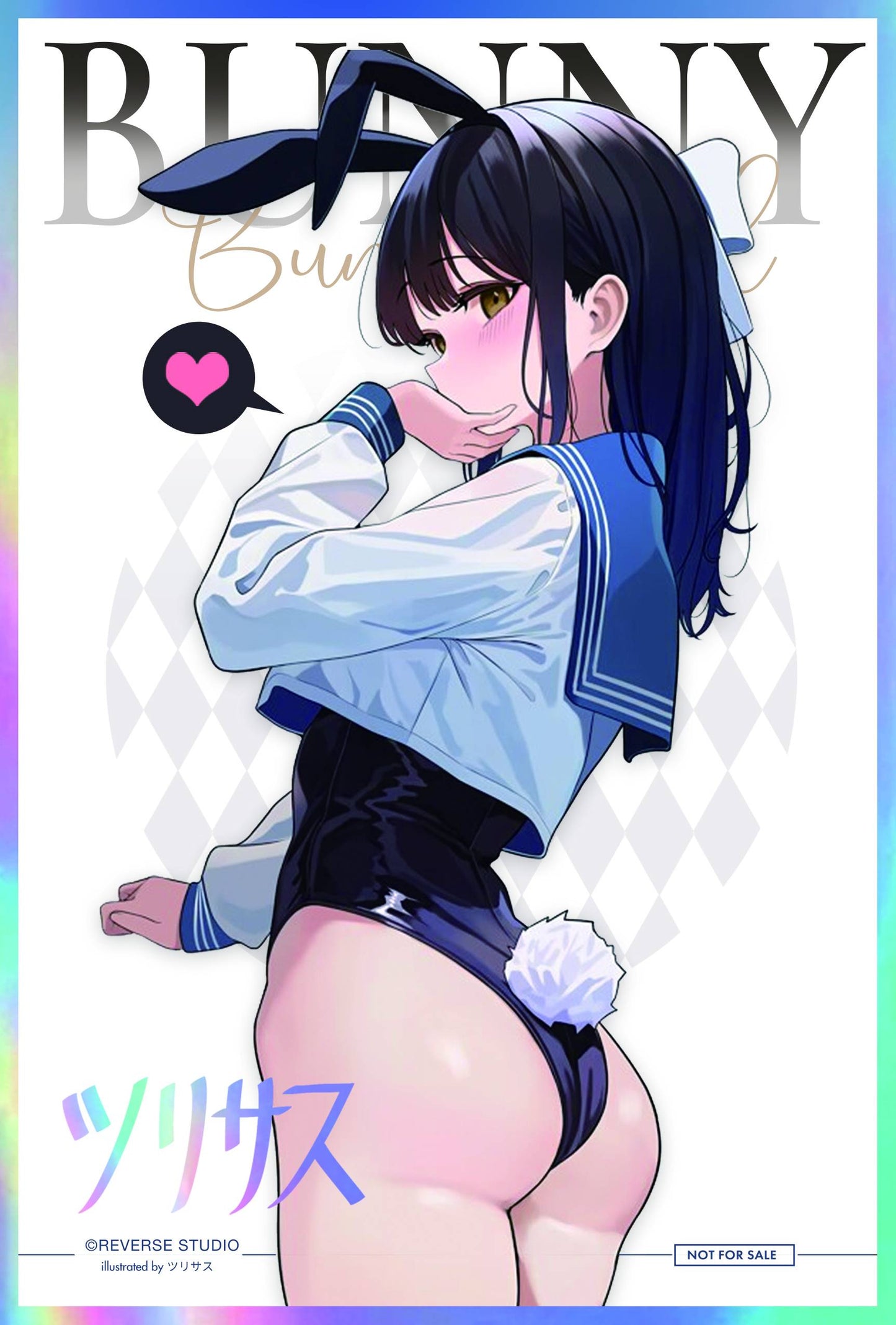 Original Character - High School Sailor Bunny Girl Ecchi Reverse Studio