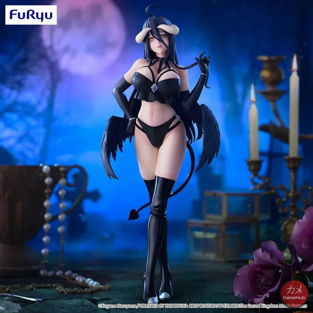 Overlord - Albedo Action Figure FuRyu BiCute Dark - Albedo 26cm - Action Figure