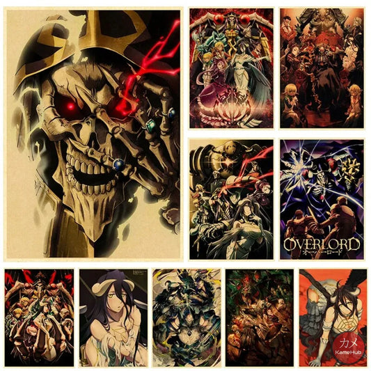 Overlord - Anime Poster Aesthetic In A3 Hd