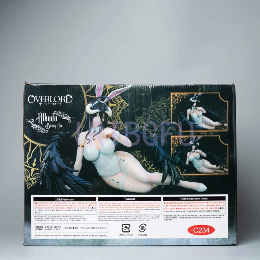 Overlord Iv - Albedo Bunny Girl Action Figure Ecchi