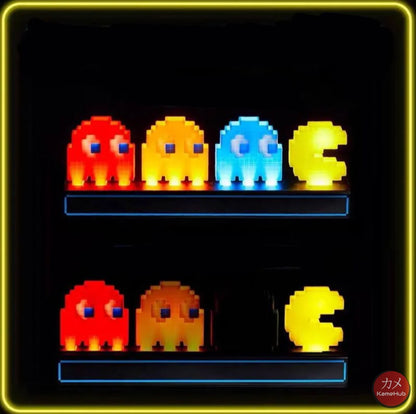Pac-Man Arcade - Lampada Led Con Sensore Acustico Intelligente Gadget