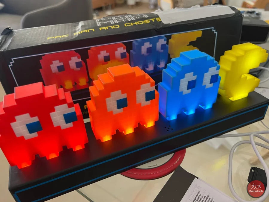 Pac-Man Arcade - Lampada Led Con Sensore Acustico Intelligente Gadget