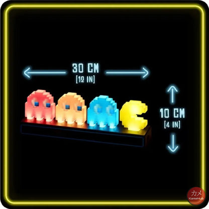 Pac-Man Arcade - Lampada Led Con Sensore Acustico Intelligente Gadget