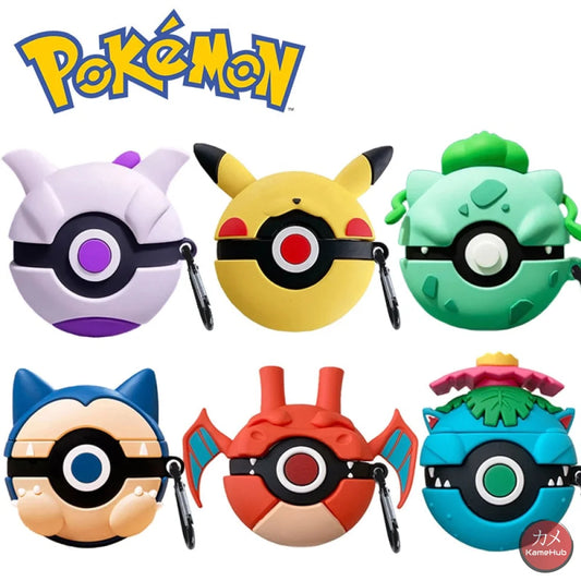 Pokemon - Cover Per Airpods In Silcone Accessori