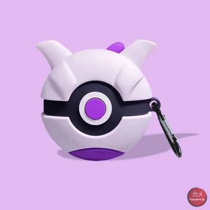 Pokemon - Cover Per Airpods In Silcone Mewtwo / Airpdos 1 2 Accessori