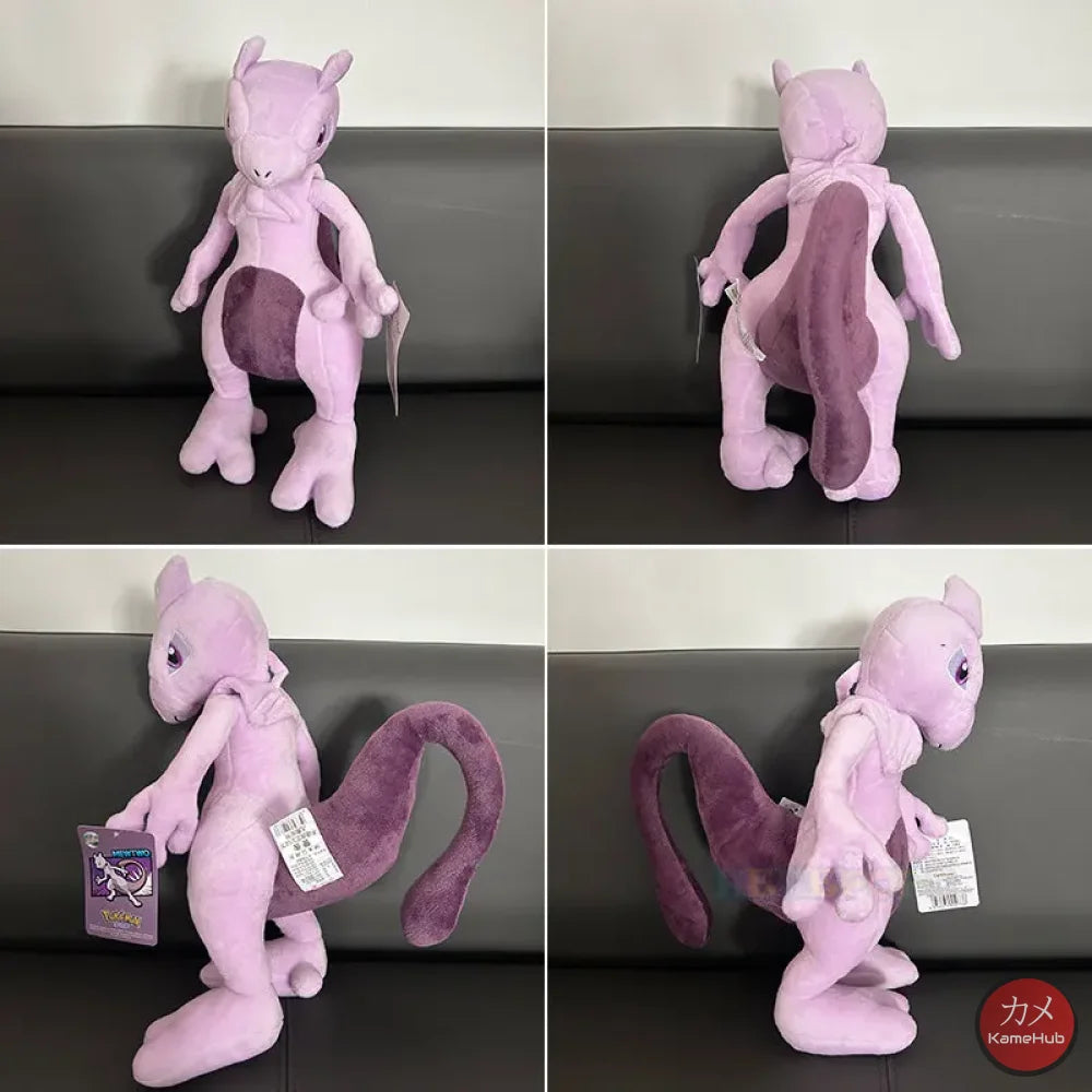 Pokémon - Mewtwo Morbido Peluche - Mewtwo 37cm - Peluches