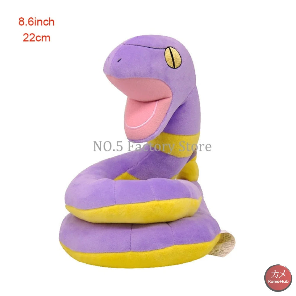 Pokemon - Morbidi Peluches / Pupazzi Vari Modelli Ekans 22Cm