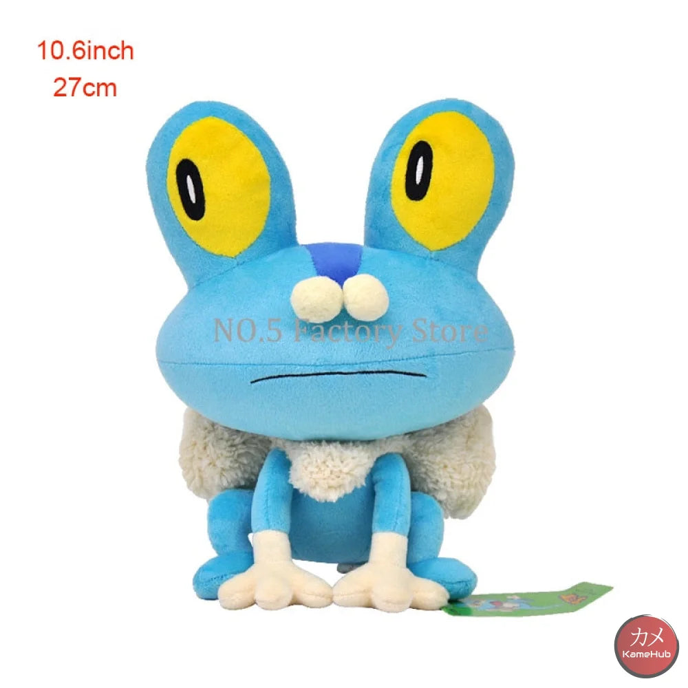 Pokemon - Morbidi Peluches / Pupazzi Vari Modelli Froakie 27Cm