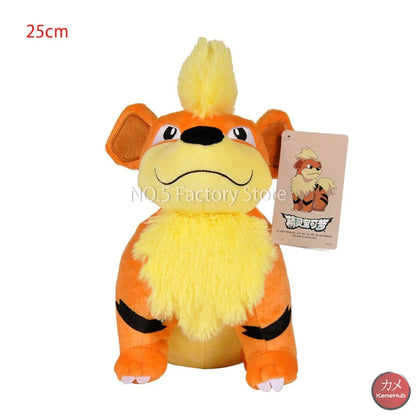 Pokemon - Morbidi Peluches / Pupazzi Vari Modelli Growlithe 25Cm