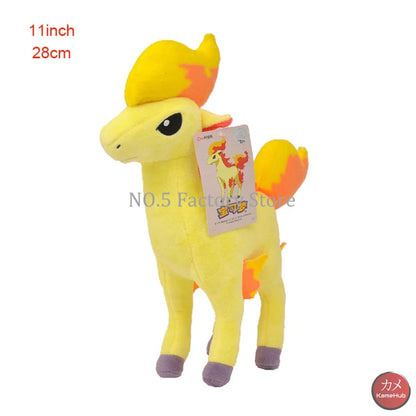 Pokemon - Morbidi Peluches / Pupazzi Vari Modelli Ponyta 28Cm