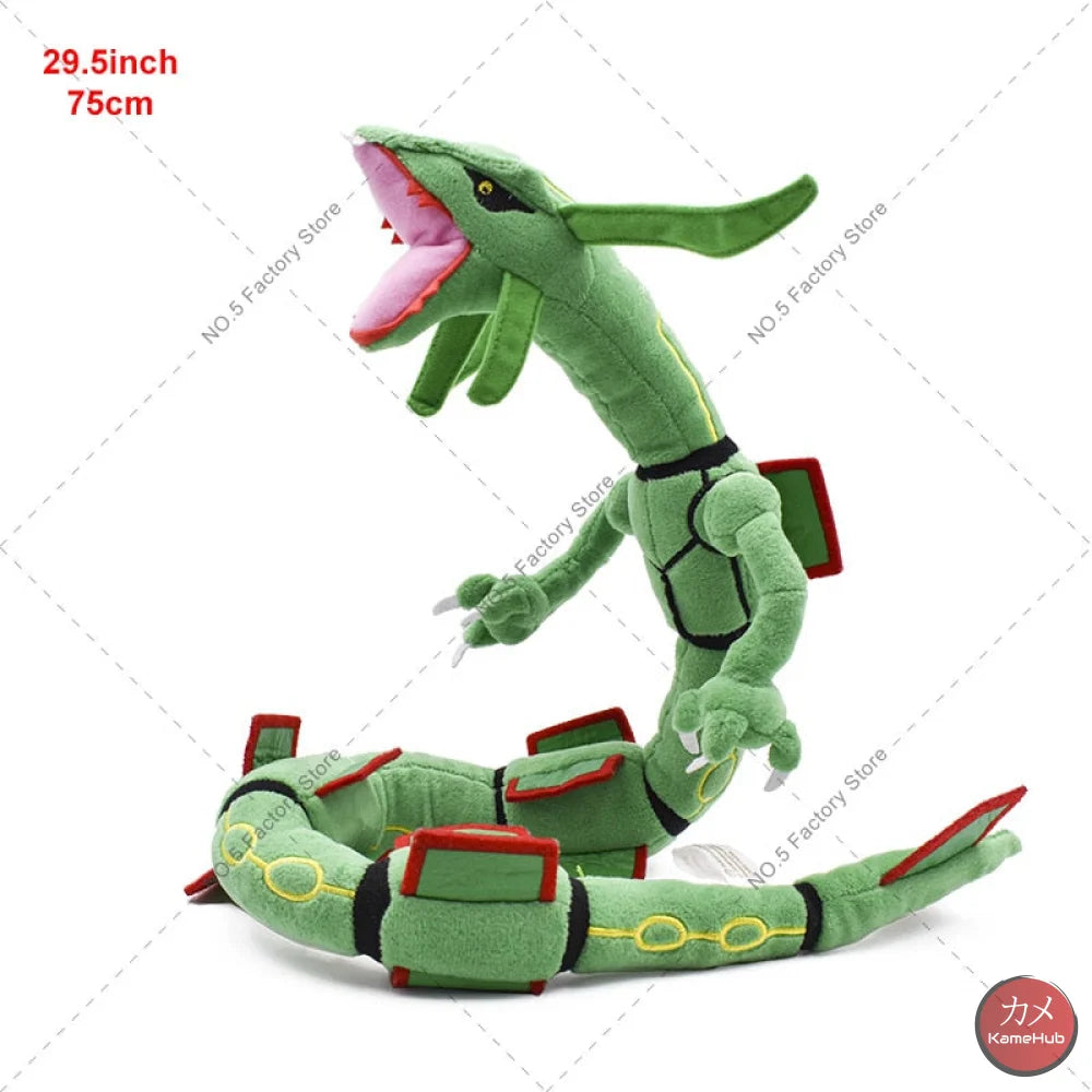 Pokemon - Morbidi Peluches / Pupazzi Vari Modelli Rayquaza 75Cm