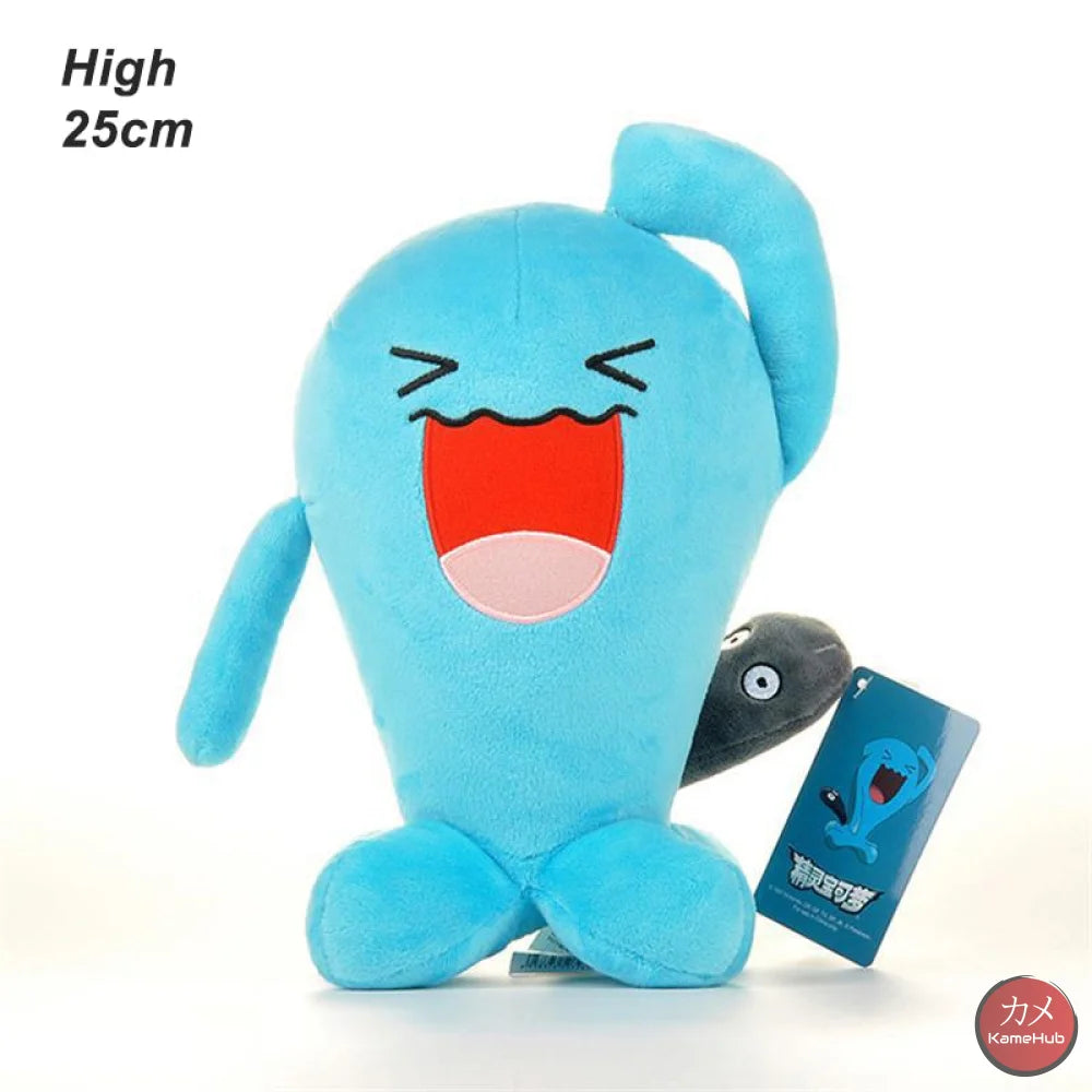 Pokemon - Morbidi Peluches / Pupazzi Vari Modelli Wobbuffet 25Cm