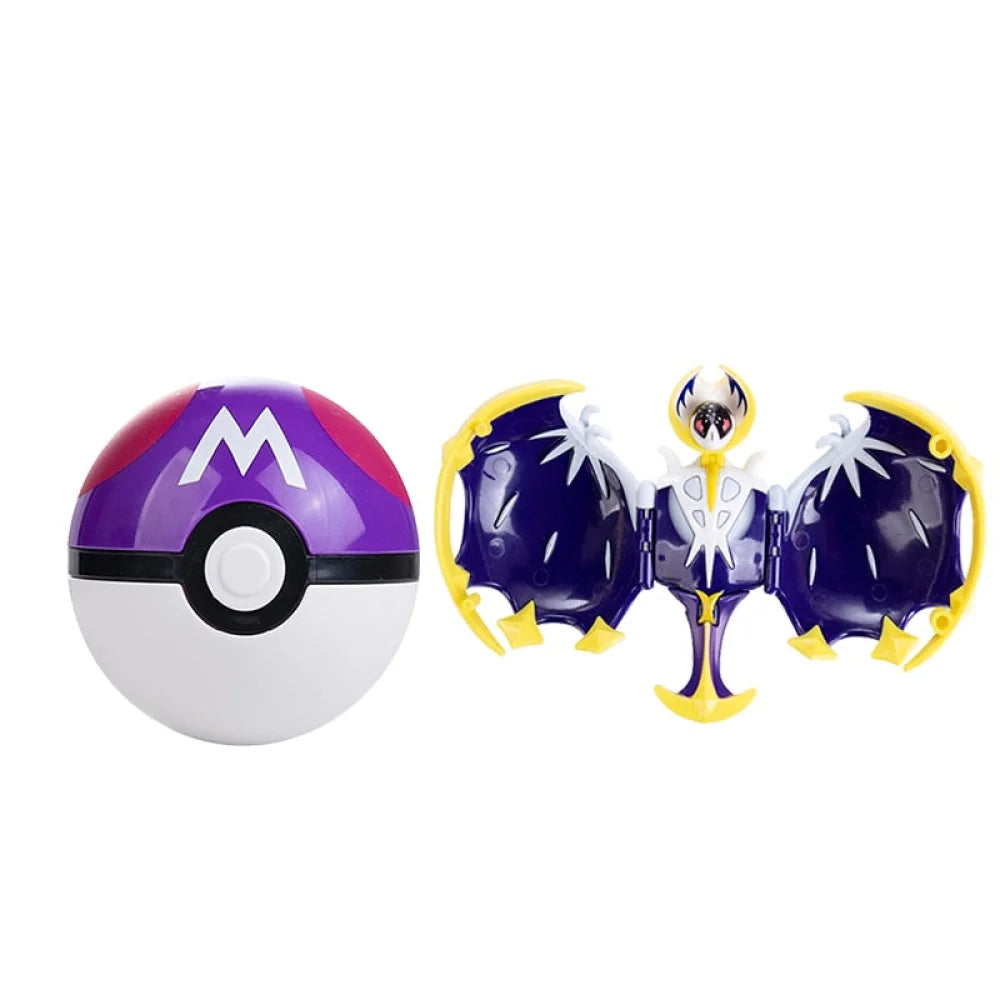Pokemon - Pokeball Con Mini Action Figure Originale Takara Tomy