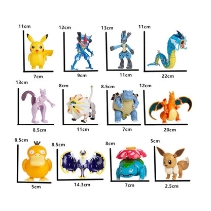 Pokemon - Pokeball Con Mini Action Figure Originale Takara Tomy