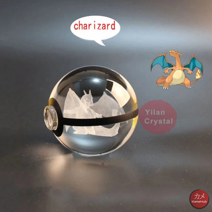 Pokemon - Pokeball In 3D Charizard Gadget