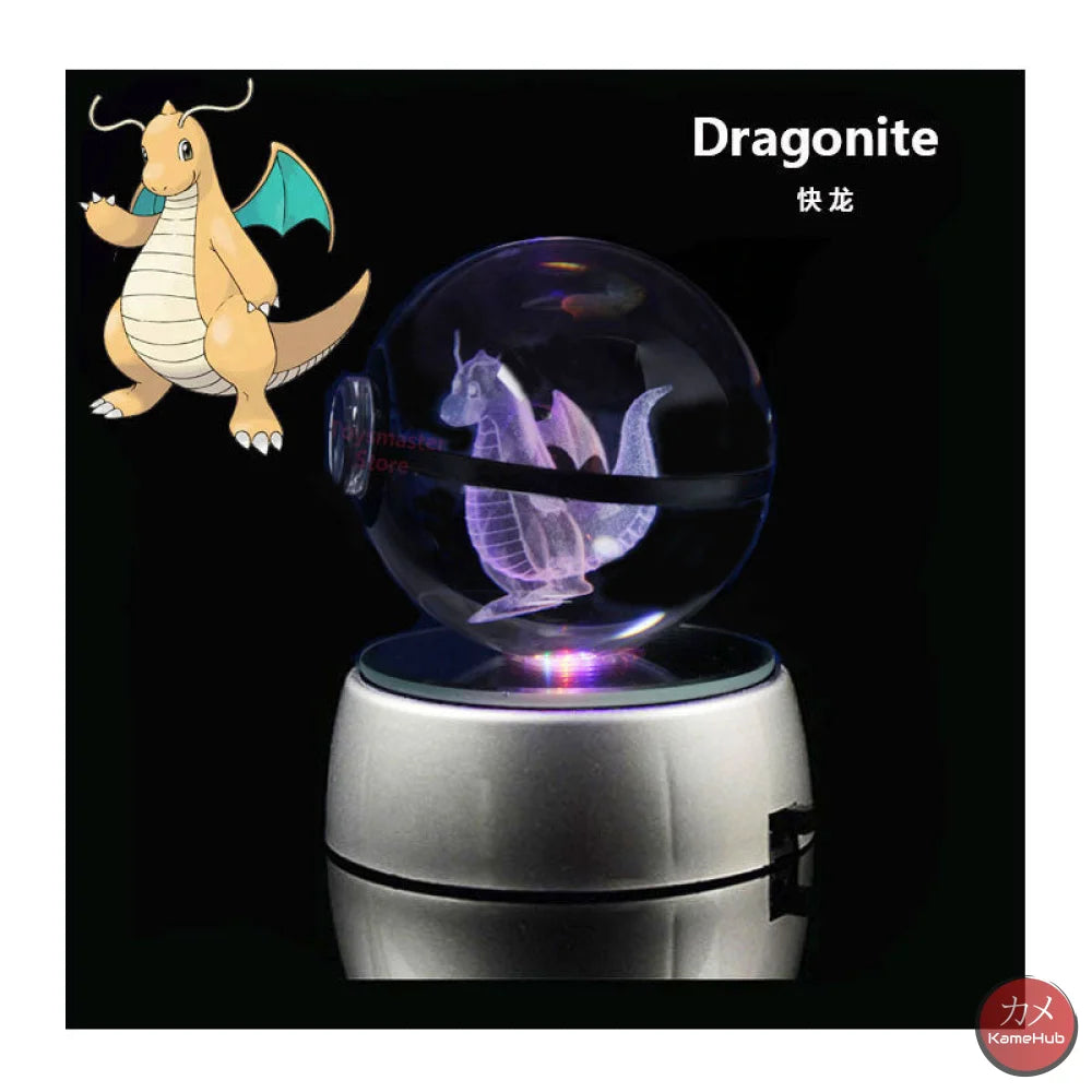 Pokemon - Pokeball In 3D Dragonite Gadget