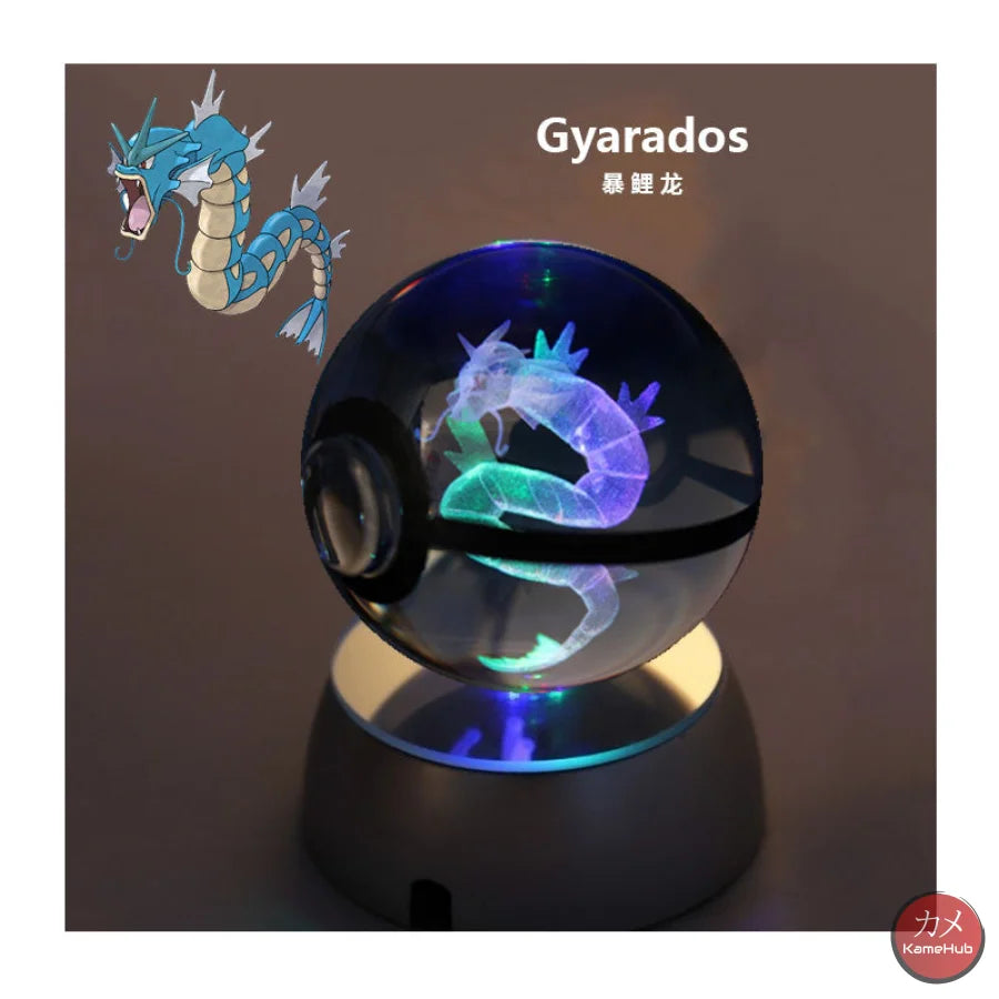 Pokemon - Pokeball In 3D Gyarados Gadget