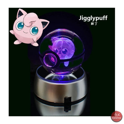 Pokemon - Pokeball In 3D Jigglypuff Gadget